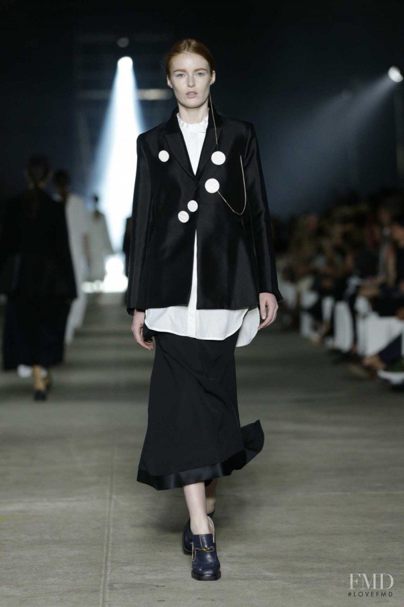 Brooke Durrant featured in  the Ellery fashion show for Spring/Summer 2015