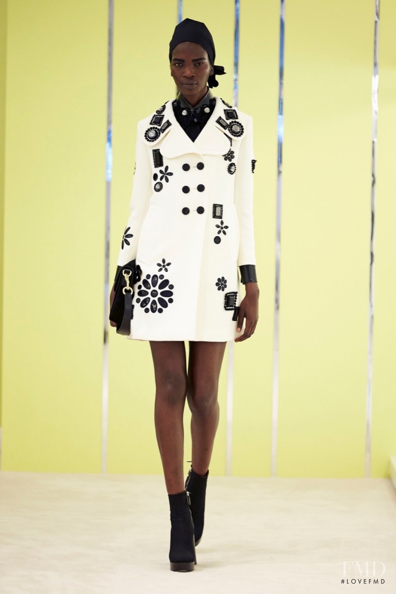 Aamito Stacie Lagum featured in  the Marc Jacobs fashion show for Resort 2016
