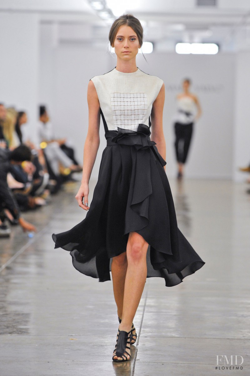 Carmen Marc Valvo fashion show for Spring/Summer 2013