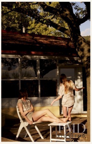 Estee Rammant featured in  the Oysho catalogue for Spring/Summer 2012