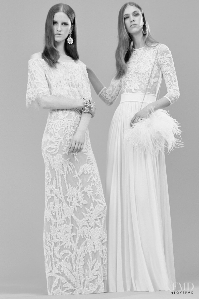 Ine Neefs featured in  the Elie Saab lookbook for Resort 2015