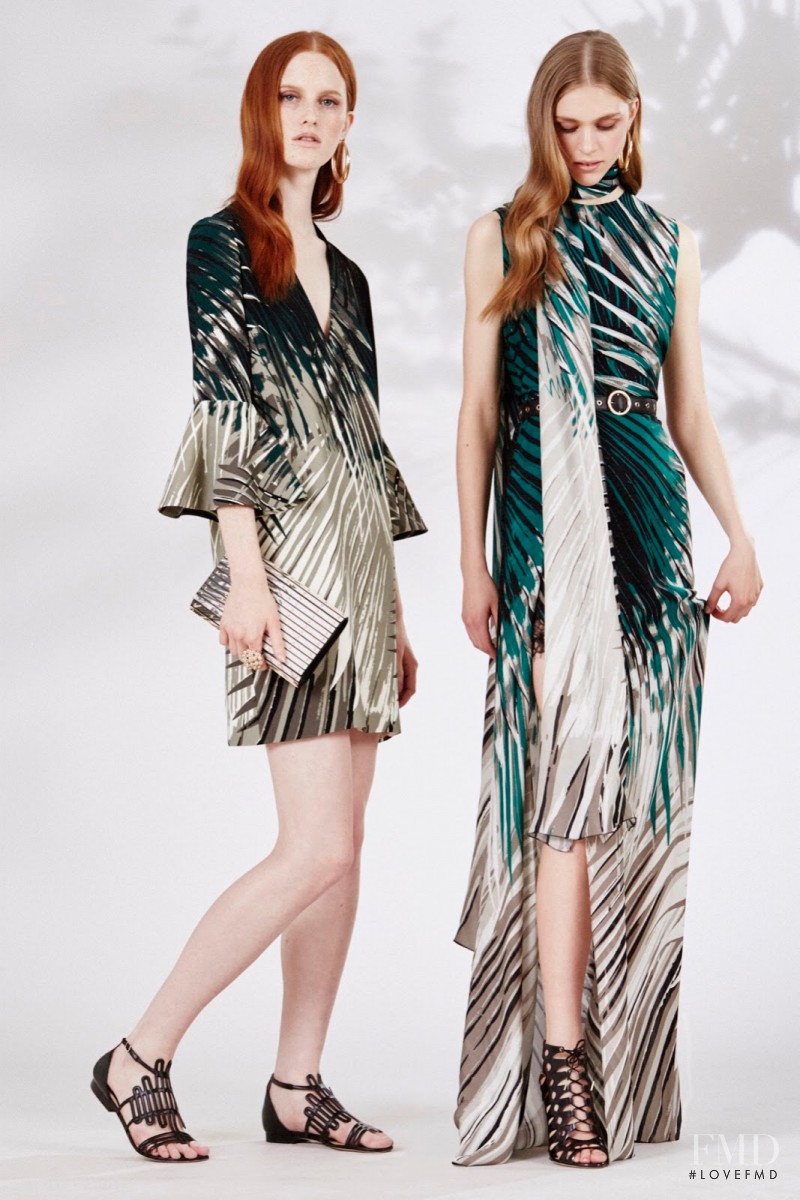 Ine Neefs featured in  the Elie Saab lookbook for Resort 2015