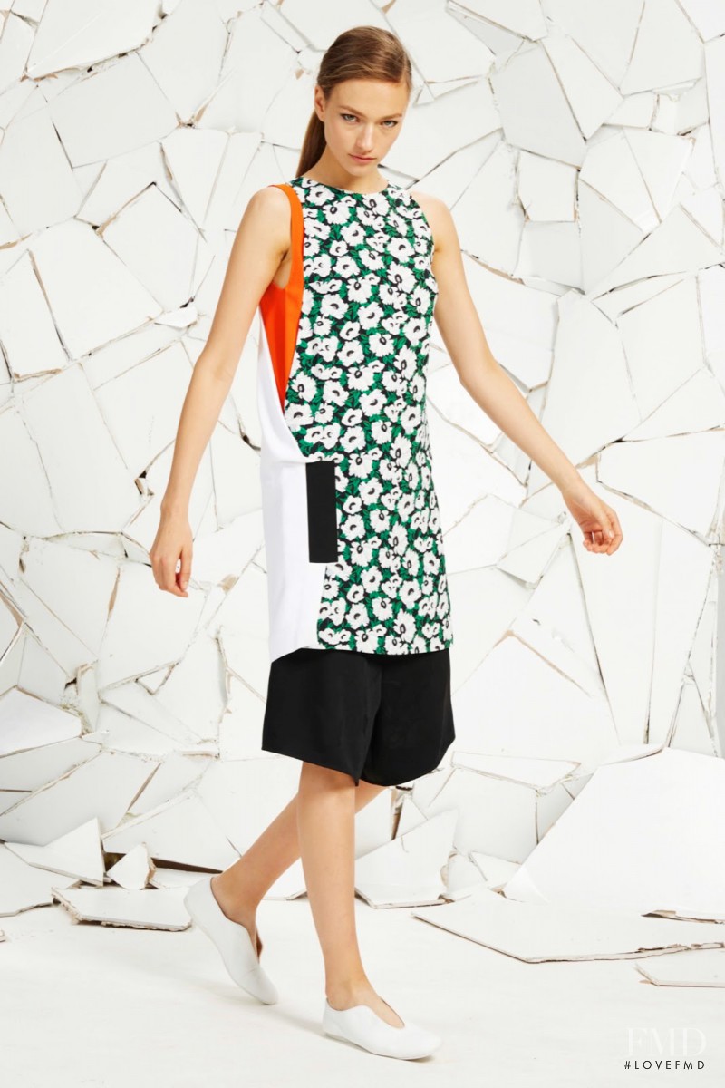 Sophia Ahrens featured in  the Stella McCartney lookbook for Resort 2016