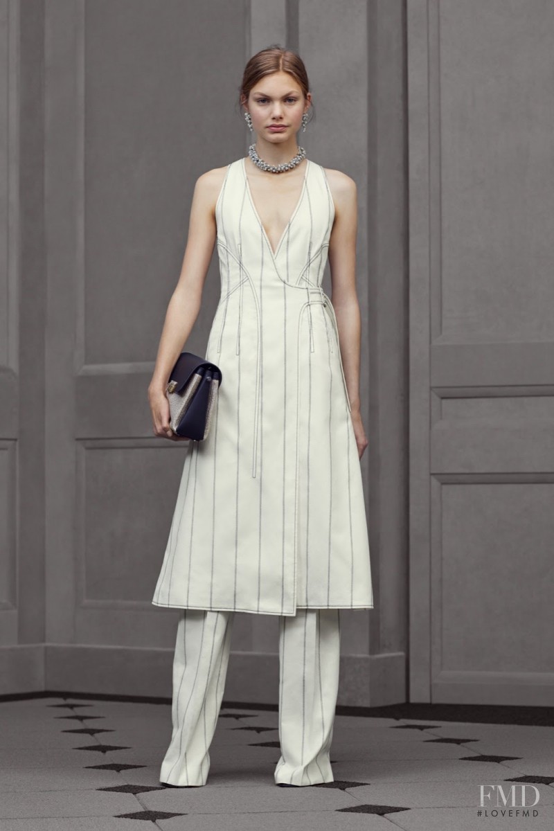 Annika Krijt featured in  the Balenciaga lookbook for Resort 2016