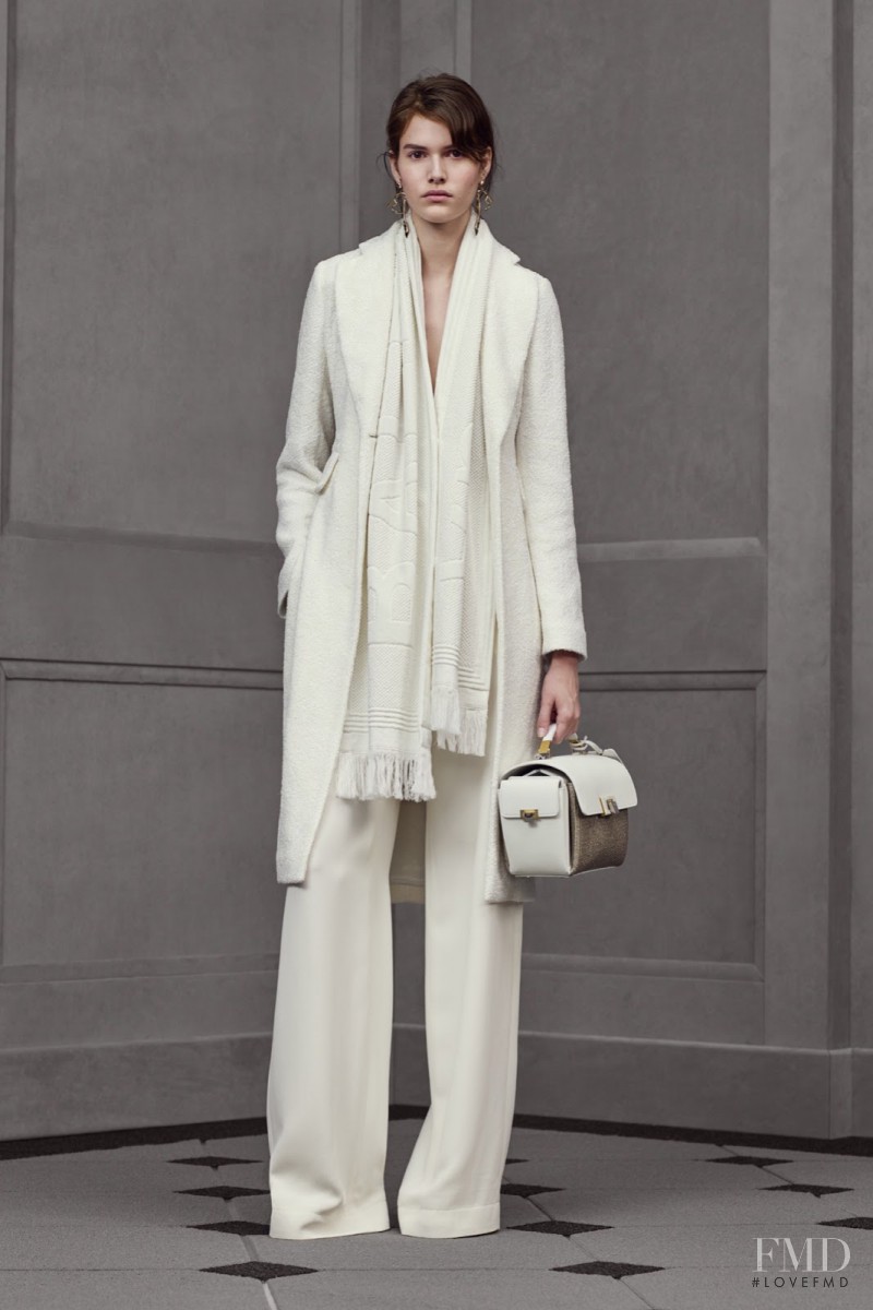 Vanessa Moody featured in  the Balenciaga lookbook for Resort 2016