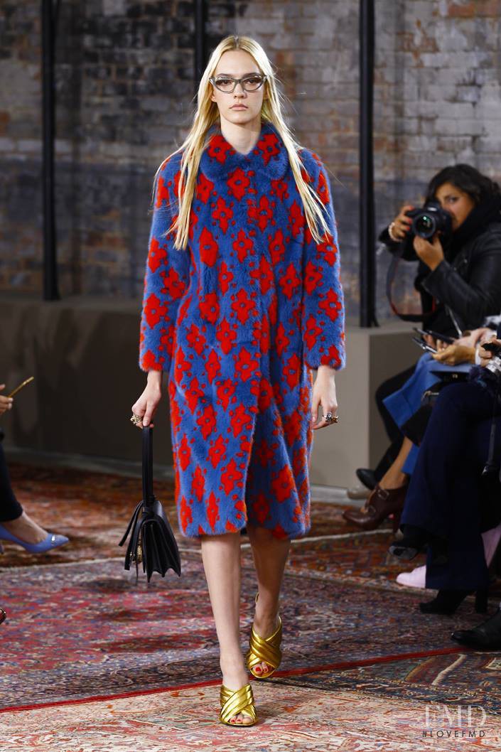 Steph Smith featured in  the Gucci fashion show for Resort 2016