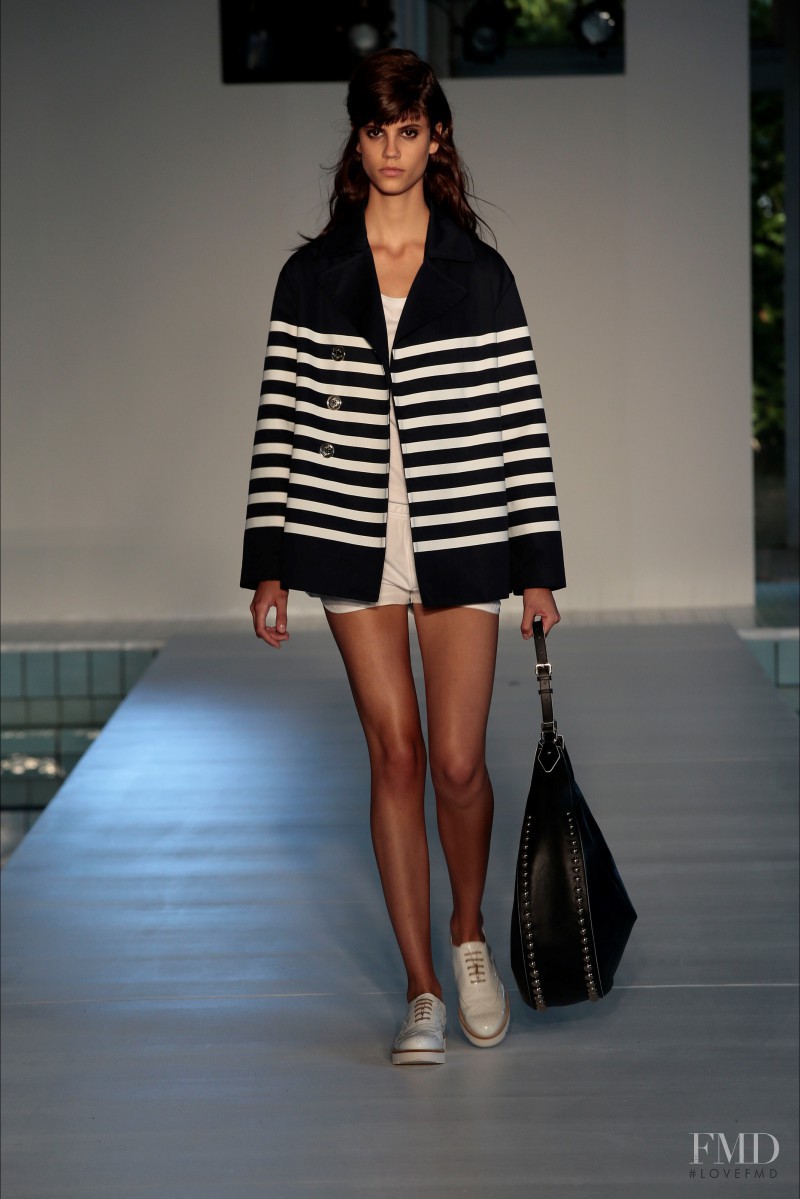 Antonina Petkovic featured in  the Hogan fashion show for Spring/Summer 2015