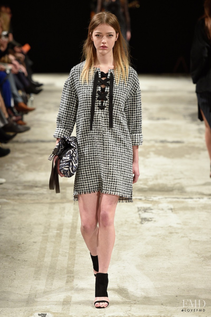 Mari Nylander featured in  the Baum und Pferdgarten fashion show for Autumn/Winter 2015