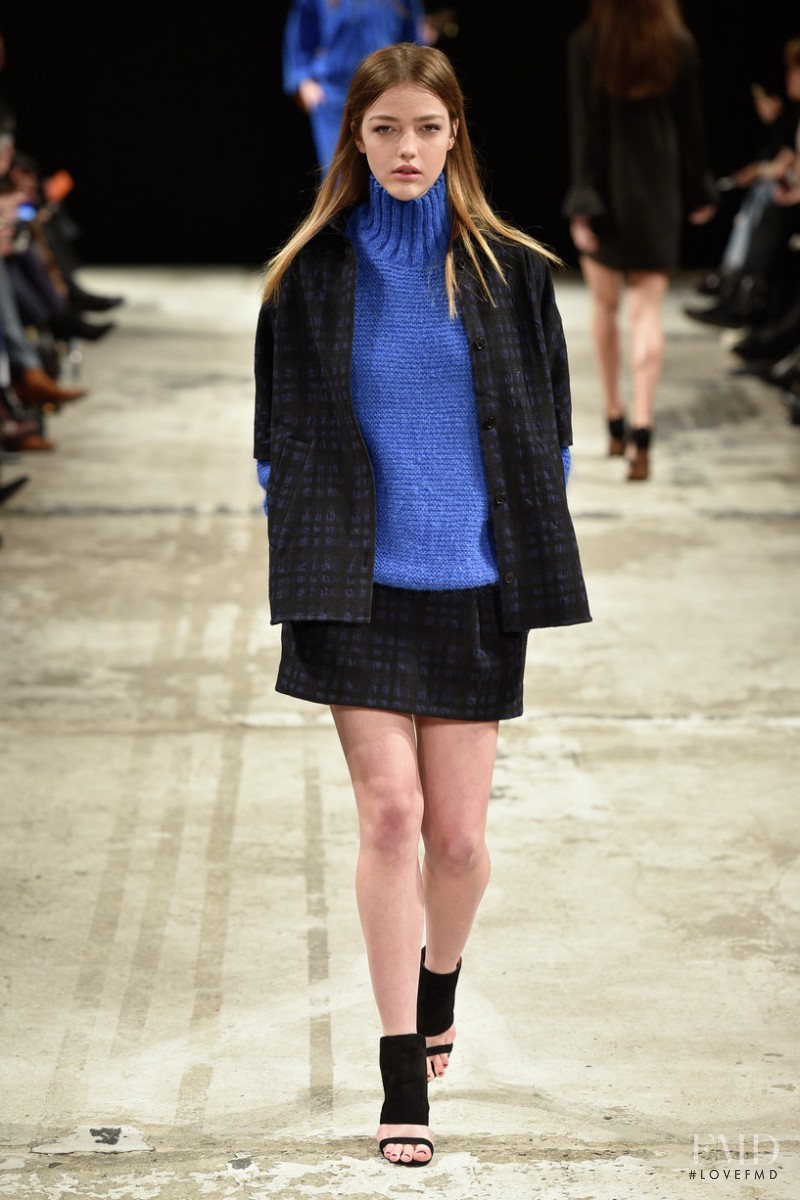 Mari Nylander featured in  the Baum und Pferdgarten fashion show for Autumn/Winter 2015