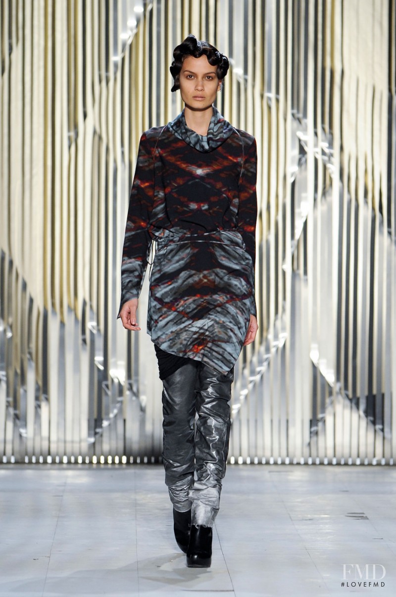 Monika McCarrick featured in  the Kimberly Ovitz fashion show for Autumn/Winter 2013