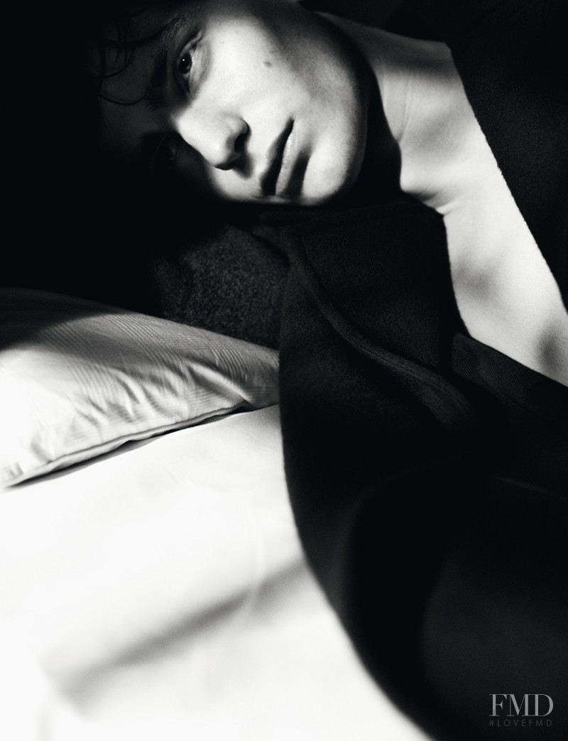 Edie Campbell featured in  the Jil Sander advertisement for Autumn/Winter 2013