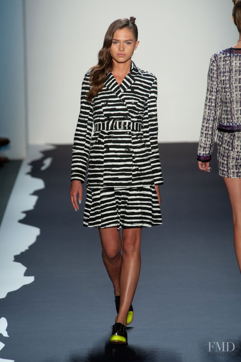 Marta Stempniak featured in  the Emerson fashion show for Spring/Summer 2014