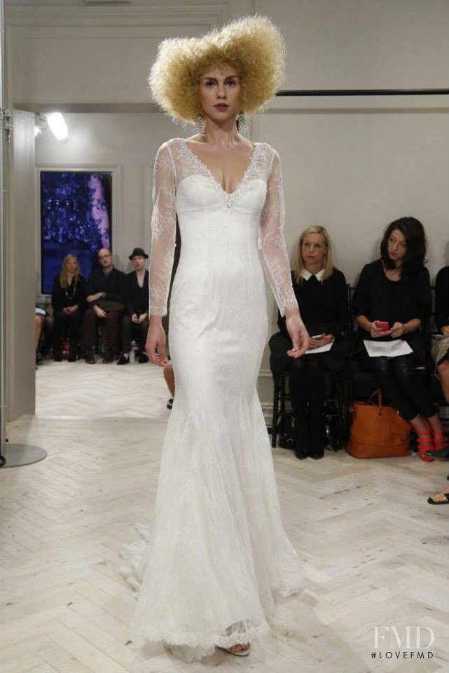 Badgley Mischka Bride fashion show for Autumn/Winter 2014