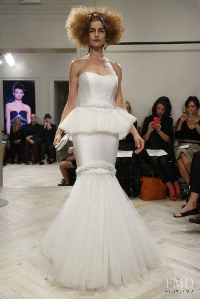 Badgley Mischka Bride fashion show for Autumn/Winter 2014