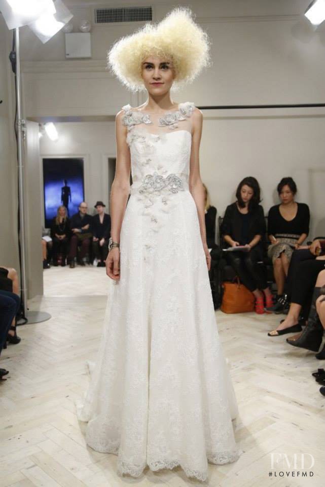 Badgley Mischka Bride fashion show for Autumn/Winter 2014