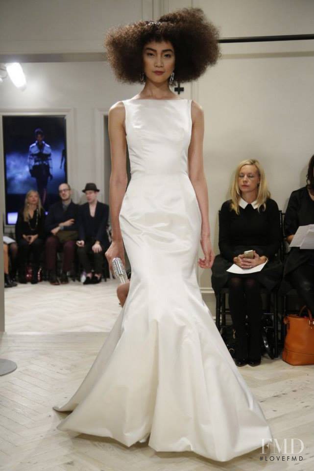 Badgley Mischka Bride fashion show for Autumn/Winter 2014