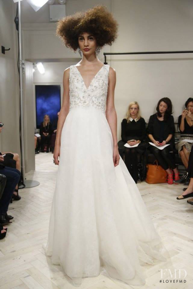 Badgley Mischka Bride fashion show for Autumn/Winter 2014