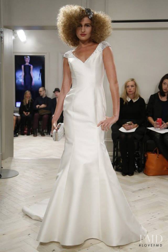 Badgley Mischka Bride fashion show for Autumn/Winter 2014