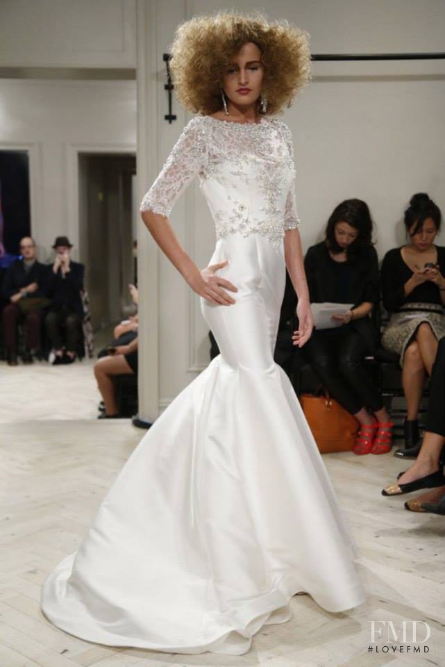 Badgley Mischka Bride fashion show for Autumn/Winter 2014