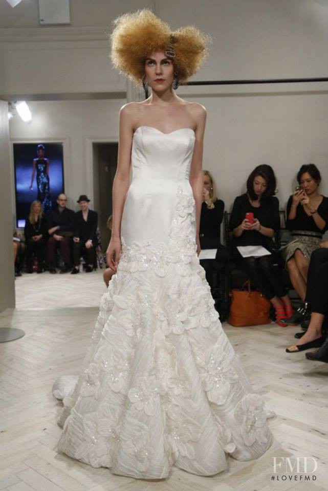 Badgley Mischka Bride fashion show for Autumn/Winter 2014