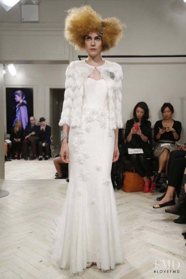 Badgley Mischka Bride fashion show for Autumn/Winter 2014