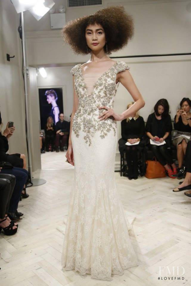 Badgley Mischka Bride fashion show for Autumn/Winter 2014