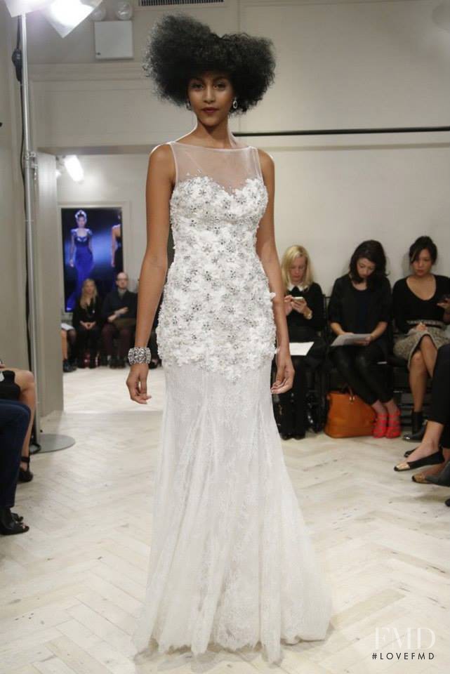 Badgley Mischka Bride fashion show for Autumn/Winter 2014