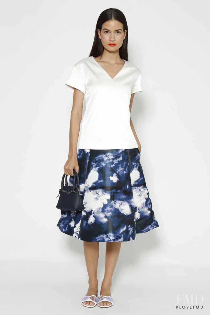 Monika McCarrick featured in  the Kate Spade New York fashion show for Resort 2015