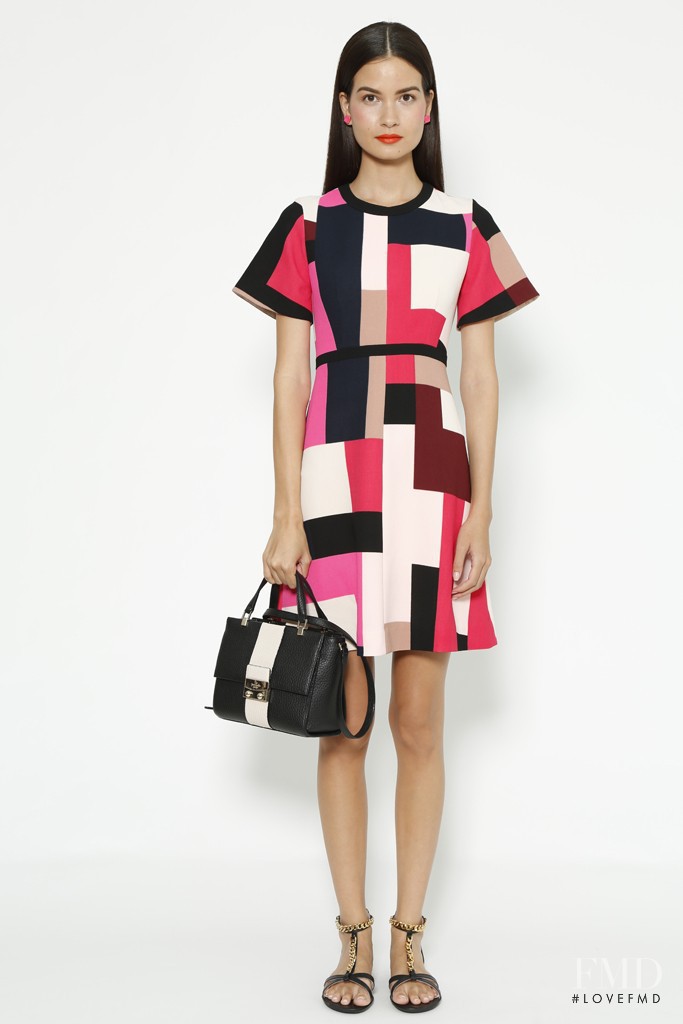 Monika McCarrick featured in  the Kate Spade New York fashion show for Resort 2015