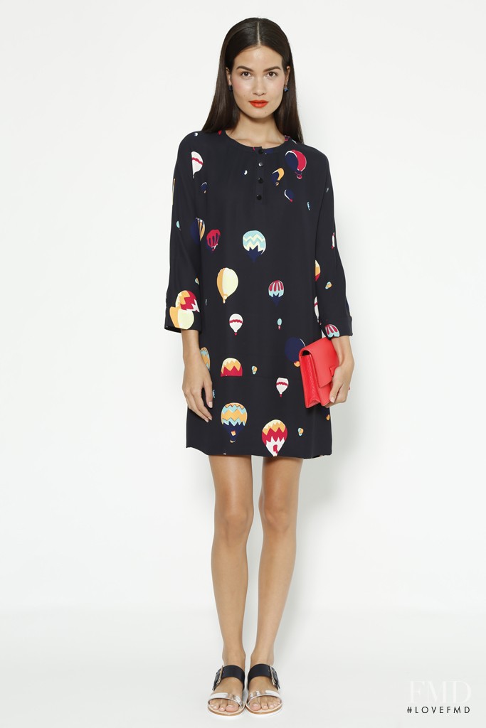Monika McCarrick featured in  the Kate Spade New York fashion show for Resort 2015