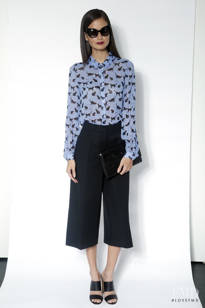 Monika McCarrick featured in  the Kate Spade New York fashion show for Pre-Fall 2015