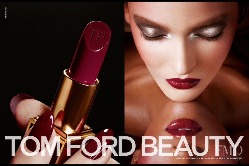 Herieth Paul featured in  the Tom Ford Beauty advertisement for Autumn/Winter 2013