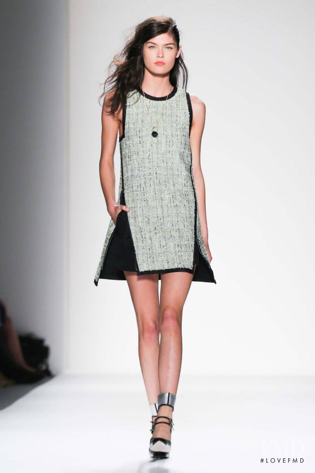 Lauren Layne featured in  the Marissa Webb fashion show for Spring/Summer 2014