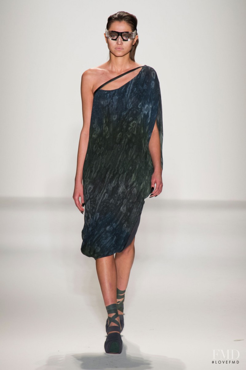 Marta Stempniak featured in  the Nicholas K fashion show for Autumn/Winter 2013