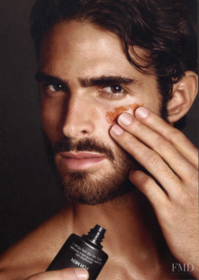 Juan Betancourt featured in  the Tom Ford Beauty Men Skincare & Grooming advertisement for Autumn/Winter 2013