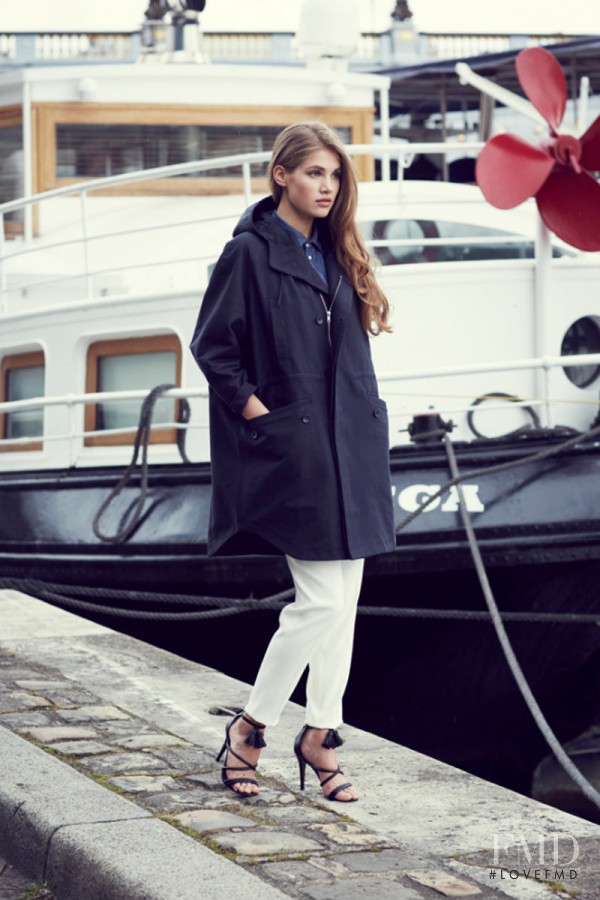 Kotryna Kozlovaite featured in  the Paul et Joe lookbook for Spring/Summer 2014