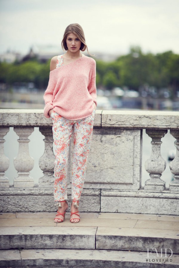 Kotryna Kozlovaite featured in  the Paul et Joe lookbook for Spring/Summer 2014