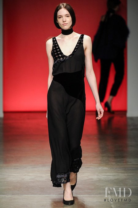 Anya Lyagoshina featured in  the Tocca fashion show for Autumn/Winter 2014