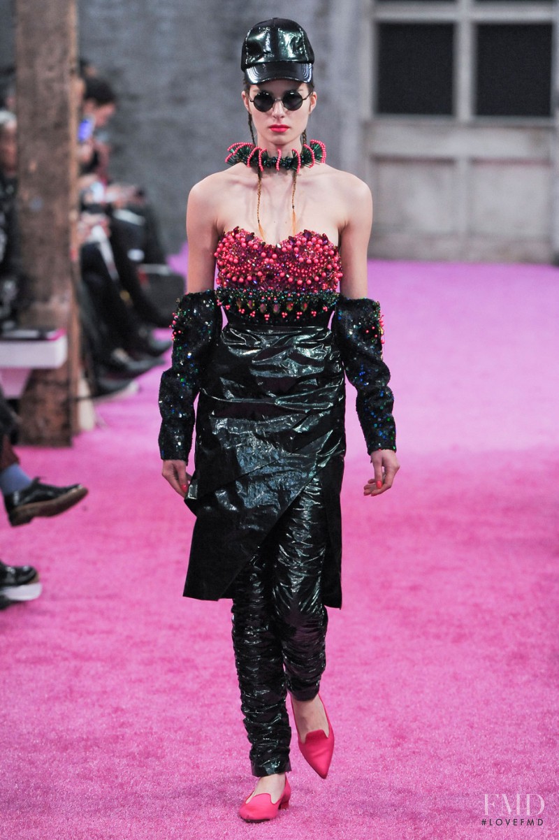 Gaby Loader featured in  the Fyodor Golan fashion show for Autumn/Winter 2014