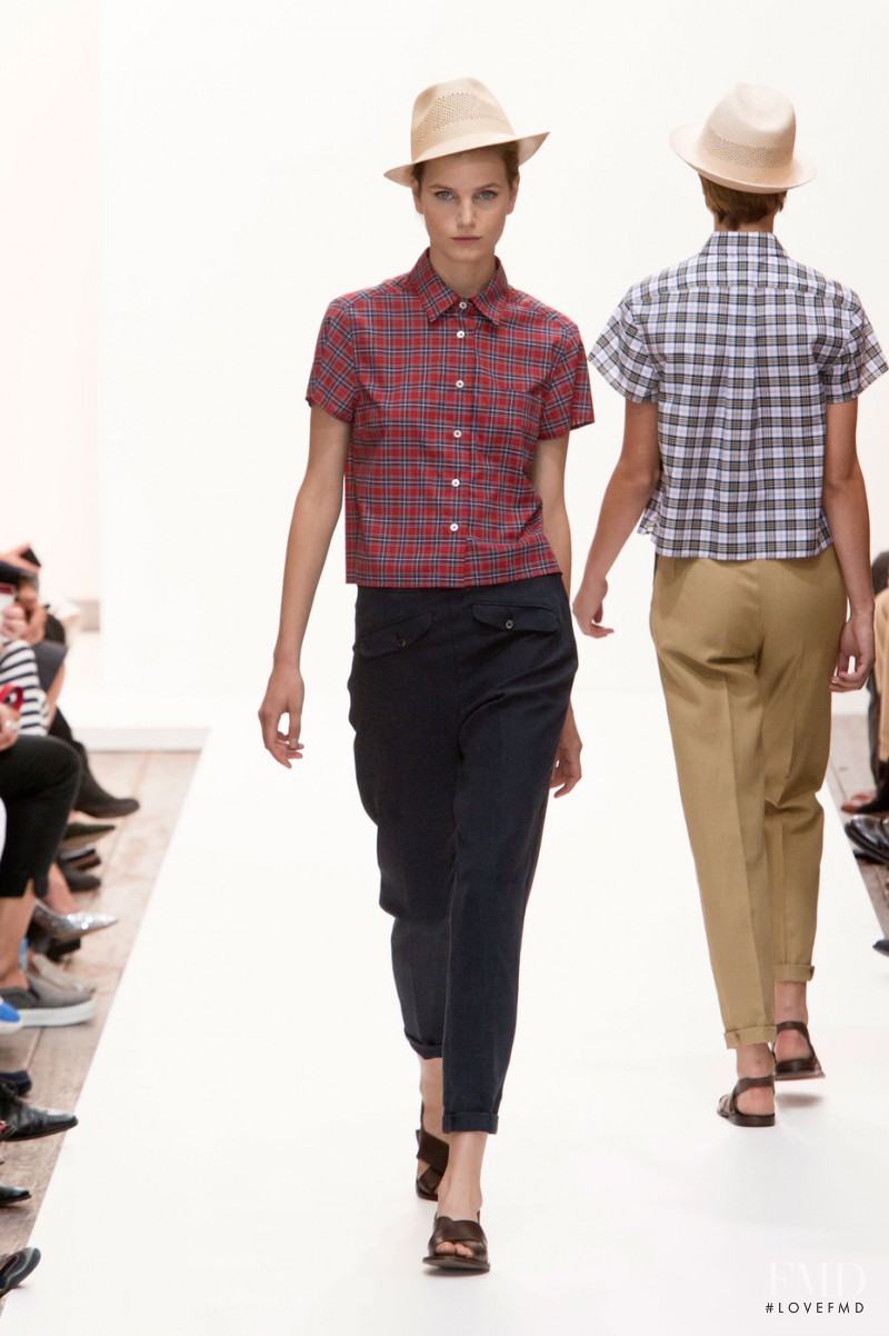 Margaret Howell fashion show for Spring/Summer 2014