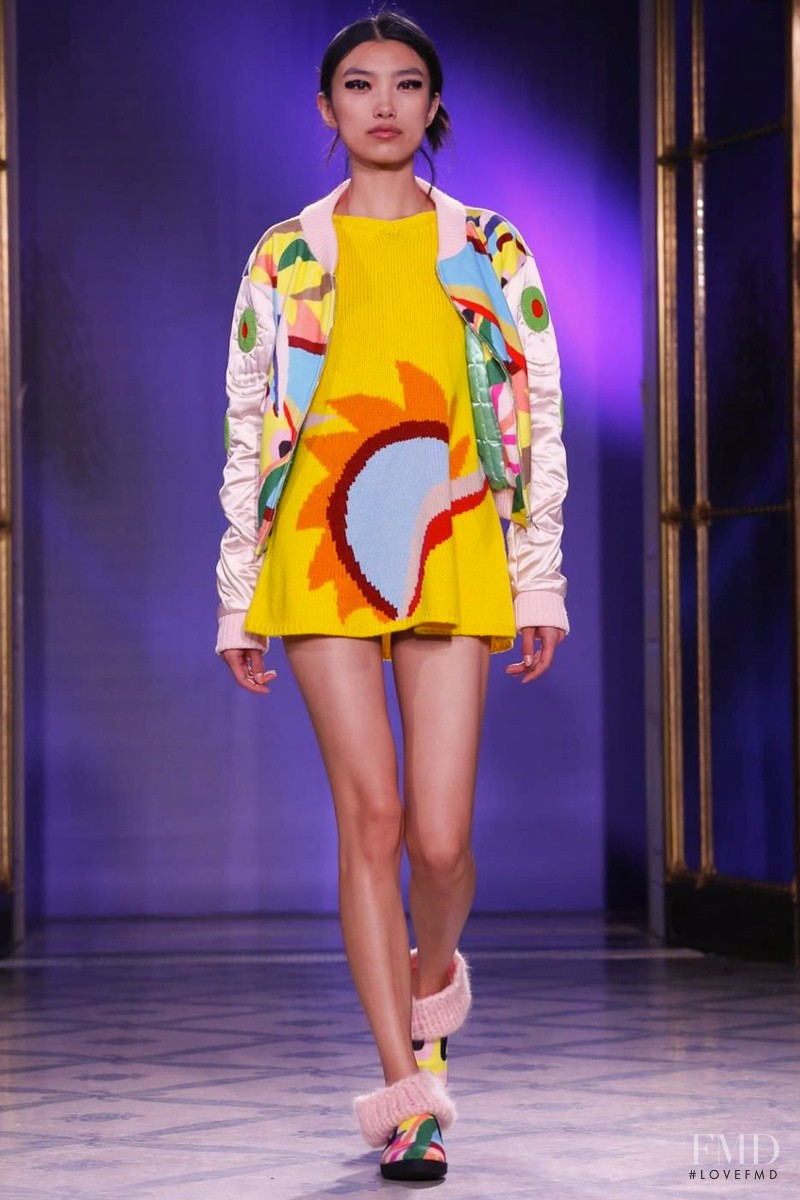 Meng Die Hou featured in  the Junko Shimada fashion show for Autumn/Winter 2014