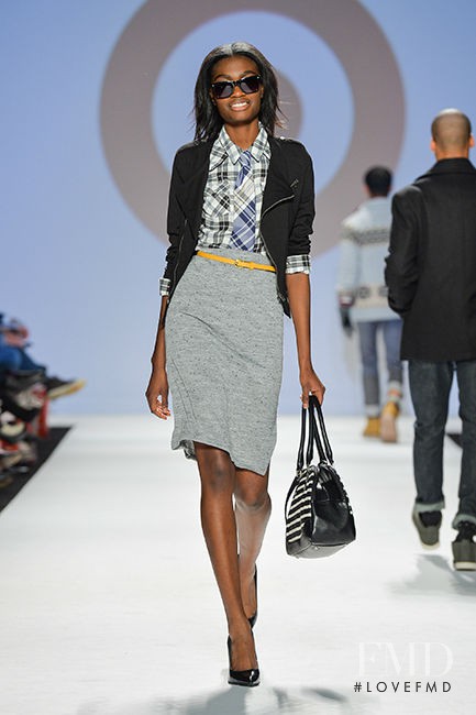 Kayla Clarke featured in  the Target fashion show for Spring/Summer 2014