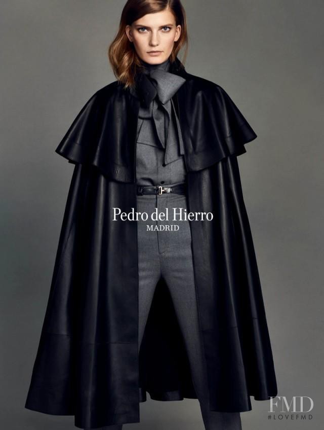 Valerija Kelava featured in  the Pedro Del Hierro Madrid advertisement for Autumn/Winter 2013