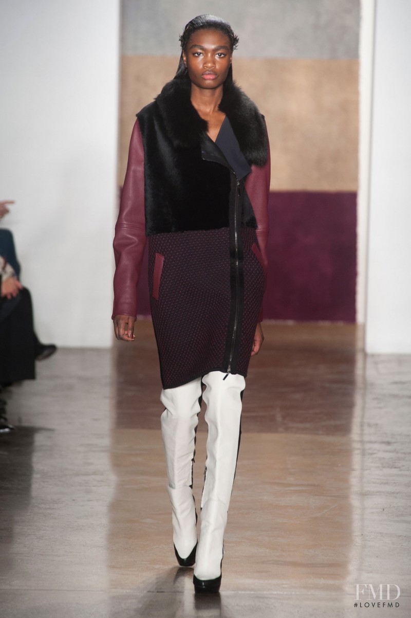 Kayla Clarke featured in  the Ohne Titel fashion show for Autumn/Winter 2014