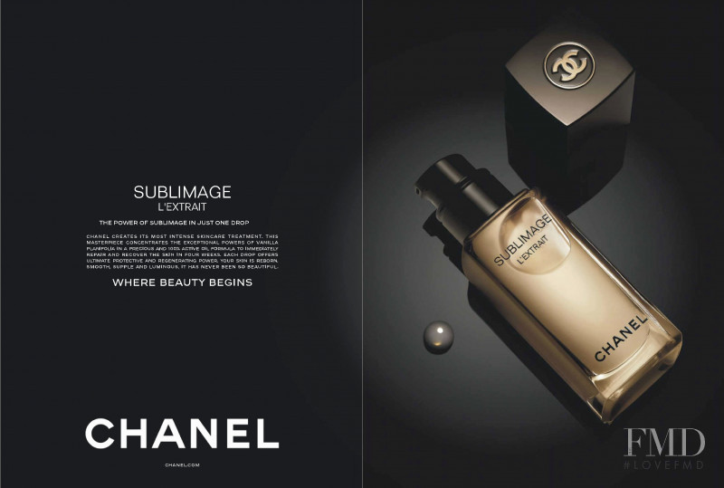 Gisele Bundchen featured in  the Chanel Beauty advertisement for Autumn/Winter 2015