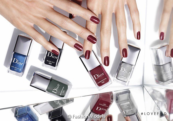 Maartje Verhoef featured in  the Dior Beauty advertisement for Autumn/Winter 2015