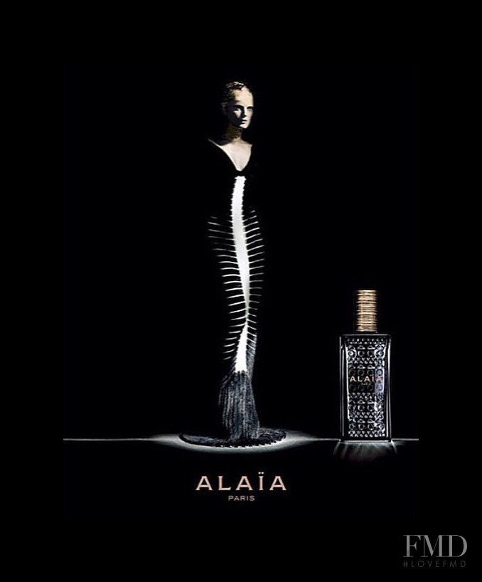 Guinevere van Seenus featured in  the Alaia \'Alaïa\' Fragrance advertisement for Autumn/Winter 2015