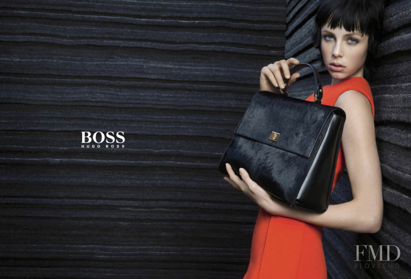 Edie Campbell featured in  the Boss by Hugo Boss advertisement for Autumn/Winter 2015