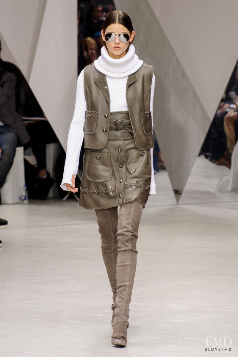 Vivienne Rohner featured in  the Pascal Millet fashion show for Autumn/Winter 2015