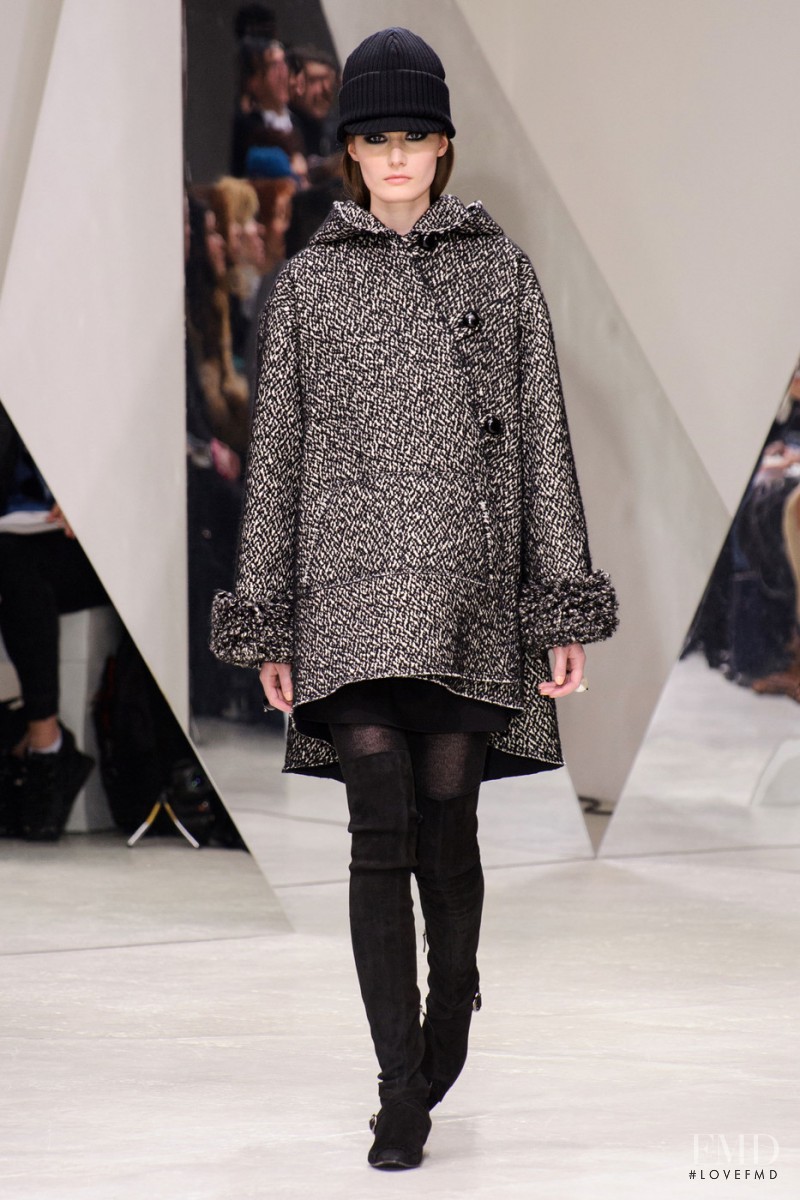 Viktoria Machajdik featured in  the Pascal Millet fashion show for Autumn/Winter 2015